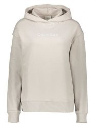 Calvin Klein Bluza w kolorze beżowym rozmiar: M. Brązowe bluzy Calvin Klein, m, bez wzorów, z bawełny, z kapturem. Za 260.99 zł.