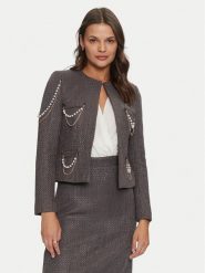 Rinascimento Marynarka CFC0120031003 Szary Regular Fit. Szare marynarki i żakiety Rinascimento, m, bez wzorów, z syntetyku. Za 289.99 zł.