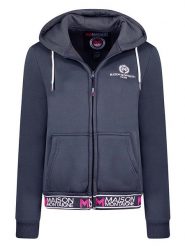 Maison Montaigne Bluza "Gertrumai" w kolorze granatowym rozmiar: XXL. Niebieskie bluzy Maison Montaigne, xxl, bez wzorów, bez kaptura. Za 86.99 zł.