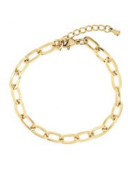MOODE Bransoletka "Judith" rozmiar: onesize. Żółte bransoletki MOODE, ze stali. Za 39.99 zł.