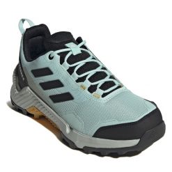 Trekkingi adidas. Niebieskie obuwie sportowe Adidas, bez zapięcia, trekkingowe. Za 379.99 zł.