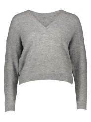 ONLY Sweter w kolorze szarym rozmiar: L. Szare swetry Only, l, bez wzorów, bez ramiączek. Za 85.95 zł.