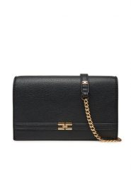 Elisabetta Franchi Torebka BS-10A-51E2-V280 Czarny. Czarne torebki klasyczne Elisabetta Franchi, bez wzorów, ze skóry, bez dodatków. Za 849.99 zł.