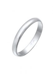 Elli Damska obrączka skromna szeroka w srebrze 925 Sterling Silver Pierścionki 1 ct Damski. Szare pierścionki Elli, srebrne. Za 241.39 zł.