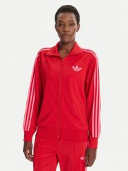 Adidas Bluza adicolor Classic Firebird JW3665 Czerwony Loose Fit. Czerwone bluzy Adidas, xs, bez wzorów, z syntetyku, bez kaptura. Za 349.99 zł.