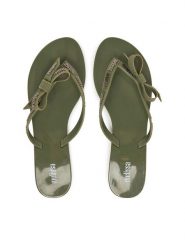 Melissa Japonki Melissa Harmonic M Lover Ad 35797 Zielony. Zielone klapki Melissa, bez wzorów, z tworzywa sztucznego, bez obcasa. Za 199.99 zł.
