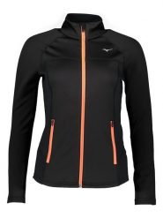 Mizuno Kurtka polarowa w kolorze czarnym rozmiar: L. Czarne swetry Mizuno, l, bez wzorów, z polaru, bez ramiączek. Za 245.45 zł.
