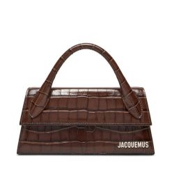 Torebka JACQUEMUS. Brązowe torebki klasyczne JACQUEMUS, bez wzorów, bez dodatków. Za 3,189.00 zł.