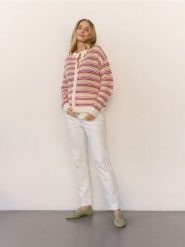 Jeansy mom fit - biały. Białe jeansy Reserved, l, bez wzorów. W wyprzedaży za 119.99 zł.