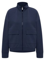 ELBSAND Bluza "Embla" w kolorze granatowym rozmiar: S. Niebieskie bluzy ELBSAND, s, bez wzorów, bez kaptura. Za 202.03 zł.