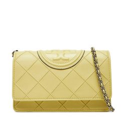 Torebka Tory Burch. Żółte torebki klasyczne Tory Burch, bez wzorów, bez dodatków. Za 1,669.00 zł.