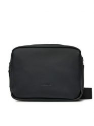 Rains Saszetka Box Bag 14100 Czarny. Czarne torby na ramię Rains, bez wzorów, ze skóry, bez dodatków. Za 199.99 zł.