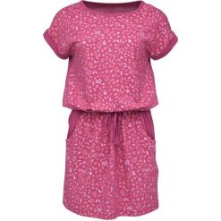 Elegancka Sukienka Damska Loep Aslaris PNK L - Letnia Sukienka z Bawełny. Czerwone sukienki ZEAGLE, na lato, l, bez wzorów, z bawełny, eleganckie, bez kołnierzyka, bez ramiączek, dopasowane. Za 116.99 zł.