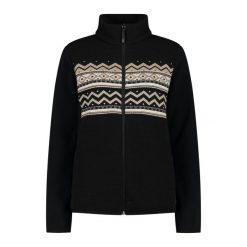 Bluza damska turystyczna CMP 34J0746. Czarne bluzy CMP, m, bez wzorów, bez kaptura. Za 425.00 zł.