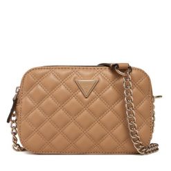 Torebka Guess. Brązowe torebki klasyczne Guess, z aplikacjami, bez dodatków. Za 439.99 zł.