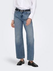 ONLY Dżinsy - Regular fit - w kolorze niebieskim rozmiar: M/L32. Niebieskie jeansy Only, l, z aplikacjami. Za 136.45 zł.