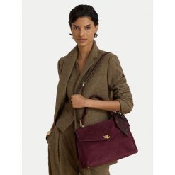 Torebka LAUREN RALPH LAUREN. Czerwone torebki klasyczne Lauren Ralph Lauren, bez wzorów, bez dodatków. Za 2,199.00 zł.