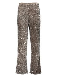 Pieces Spodnie w kolorze beżowym rozmiar: M. Brązowe spodnie materiałowe Pieces, na co dzień, m, bez wzorów, z materiału. Za 130.99 zł.