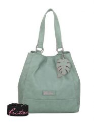 Fritzi aus Preußen Torebka w kolorze miętowym - 32 x 33 x 16 cm rozmiar: onesize. Zielone torby na ramię Fritzi aus Preußen, bez wzorów, z materiału, na ramię, bez dodatków. Za 187.45 zł.