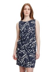 BETTY & CO Sukienka w kolorze granatowo-białym rozmiar: 40. Białe sukienki Betty & Co, bez wzorów, bez kołnierzyka, bez ramiączek, midi. Za 149.31 zł.