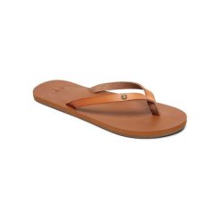 Sandały dla Kobiety JYLL Beżowy. Brązowe sandały Roxy, bez wzorów, z gumy, sportowe, bez obcasa, bez zapięcia. Za 119.99 zł.