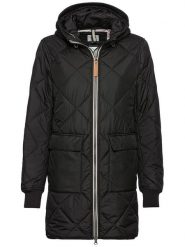 Camel Active Płaszcz pikowany w kolorze czarnym rozmiar: 38. Czarne płaszcze Camel Active, bez wzorów, bez kaptura. Za 391.45 zł.