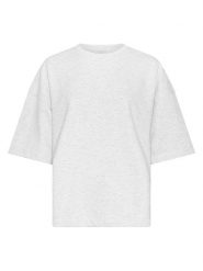 MOSS COPENHAGEN Bluza "Briena" w kolorze jasnoszarym rozmiar: S/M. Szare bluzy Moss Copenhagen, m, bez wzorów, z bawełny, bez kaptura. Za 118.01 zł.