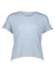 JDY Koszulka "Sissy" w kolorze błękitnym rozmiar: L. Niebieskie bluzki JDY, l, bez wzorów, z wiskozy, bez kołnierzyka, bez ramiączek. Za 52.79 zł.