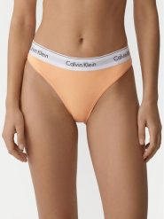 Calvin Klein Underwear Figi brazylijskie LV00QF8522 Pomarańczowy jasny. Brązowe figi Calvin Klein Underwear, xl, bez wzorów, z bawełny. Za 99.99 zł.