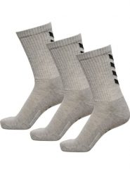 Skarpetki Hummel Fundamental (x3). Szare skarpety Hummel, bez wzorów, z bawełny. Za 127.50 zł.