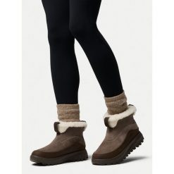 Śniegowce Columbia. Brązowe trapery i śniegowce Columbia. Za 479.99 zł.