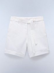 NAPAPIJRY Szorty "Nice" w kolorze białym rozmiar: XS. Białe szorty NAPAPIJRY, bez wzorów, z tkaniny. Za 184.46 zł.