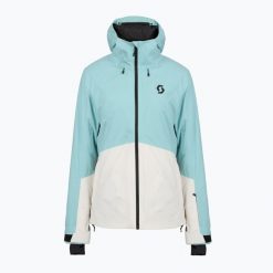 Kurtka narciarska damska SCOTT Ultimate Dryo 10. Zielone kurtki narciarskie Scott, l, bez wzorów, z materiału, bez kaptura, narciarskie. Za 689.99 zł.