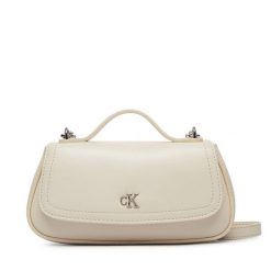 Torebka Calvin Klein. Białe torebki klasyczne Calvin Klein, bez wzorów, bez dodatków. Za 409.99 zł.
