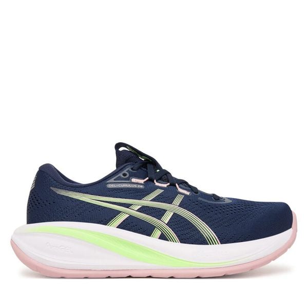 Buty do biegania Asics. Niebieskie obuwie sportowe Asics, bez zapięcia, do biegania. Za 579.99 zł.