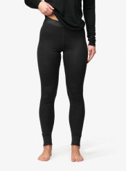 Legginsy termoaktywne damskie Devold Breeze Merino 150 Longs. Czarne legginsy Devold, m, bez wzorów, z wełny, długie. Za 344.99 zł.