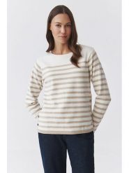 TATUUM Sweter w kolorze biało-beżowym rozmiar: M. Białe swetry Tatuum, m, bez wzorów, bez ramiączek. Za 196.24 zł.