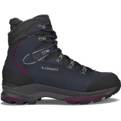 Buty trekkingowe damskie Lowa Mauria Evo Gtx. Niebieskie trekkingi Lowa, z materiału, za kostkę. Za 1,242.50 zł.