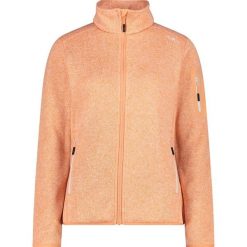 Bluza polarowa damska CMP Haze Jacket Knitted. Brązowe bluzy CMP, bez wzorów, z materiału, bez kaptura. Za 283.35 zł.