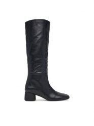 Vagabond Shoemakers Kozaki Livia 6256-001-20 Czarny. Czarne kozaki Vagabond Shoemakers, ze skóry, bez obcasa, na słupku, bez zapięcia. Za 1,129.00 zł.