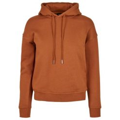Bluza Damska Z Kapturem. Brązowe bluzy Urban Classics, xs, bez wzorów, z kapturem. Za 115.99 zł.