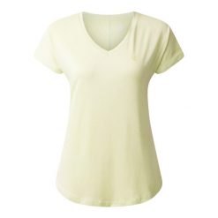 T-shirt Damski Sportowy. Żółte koszulki sportowe Dare 2b, bez wzorów, bez ramiączek, trekkingowe. Za 89.99 zł.
