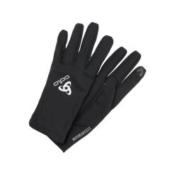 Rękawiczki wielofunkcyjne Odlo CERAMIWARM LIGHT. Czarne rękawiczki Odlo, bez wzorów, sportowe. Za 219.99 zł.