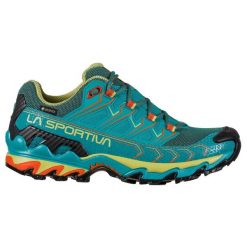 Buty turystyczne damskie La Sportiva Ultra Raptor II GTX. Niebieskie trekkingi La Sportiva, z gore-texu, trekkingowe. Za 831.75 zł.