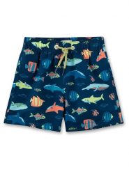 Sanetta Kidswear Szorty kąpielowe w kolorze granatowym rozmiar: 92. Niebieskie szorty Sanetta Kidswear, bez wzorów, z materiału. Za 48.39 zł.