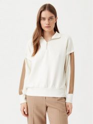 BOSS Bluza Dual 50535825 Écru Relaxed Fit. Bluzy Boss, xs, bez wzorów, z syntetyku, bez kaptura. Za 289.99 zł.