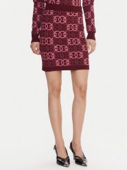 PINKO Spódnica mini Bang Bang 106040 A2YD Bordowy Slim Fit. Czerwone spódnice Pinko, m, bez wzorów, z wiskozy, mini. Za 879.99 zł.