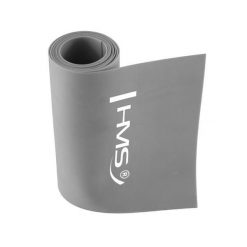 Taśma do pilatesu TP01 0.75 x 150 x 1500mm HMS. Szare paski HMS, bez wzorów, z gumy, sportowe. Za 19.00 zł.
