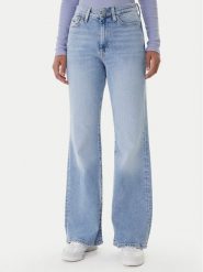 Tommy Jeans Jeansy Bella DW0DW22620 Niebieski Flare Fit. Niebieskie jeansy Tommy Jeans, bez wzorów. Za 409.99 zł.