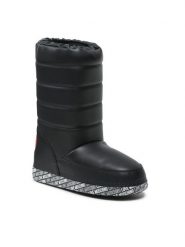 LOVE MOSCHINO Śniegowce JA24162G1HIT400B Czarny. Czarne trapery i śniegowce Love Moschino, ze skóry. Za 1,149.00 zł.
